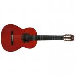 Prudencio Sáez 1-Fp 22 Roja Brillo Ciprés Guitarra Flamenca