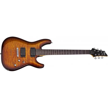 Guitarras Eléctricas Schecter C6 Plus Guitarra Eléctrica Violin Sunburst