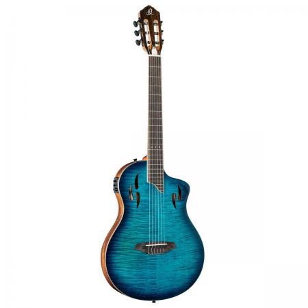 Guitarras Electroacústicas Ortega Tourplayer RTPDLX-FMA Blue