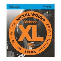 Cuerdas Bajo Daddario EXL160 LONG SCALE [50-105]