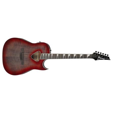 Guitarras Electroclásicas Ibanez Ibanez ALT50FA-RDB Guitarra Electroacústica Red Doom Burst High Gloss