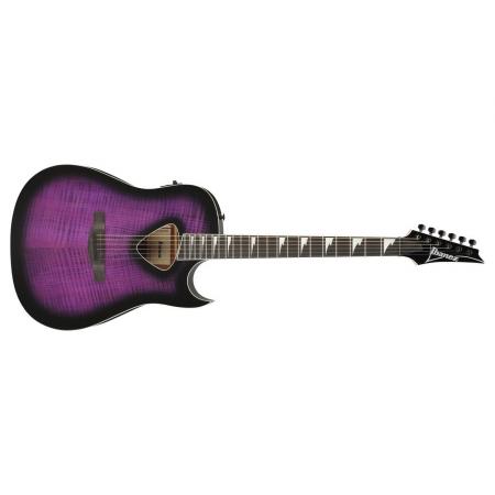 Guitarras Electroacústicas Ibanez Ibanez ALT50FA-TVT Guitarra Electroacústica Transparent Violet Sunburst
