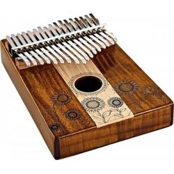 Instrumentos de Percusión Étnica  Sonic Energy KL1706H Sound Hole Kalimba 17 Notas
