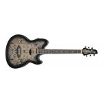 Ibanez TCY10PA-BKB Guitarra Electroacústica Transparent Brown Black Burst High Gloss