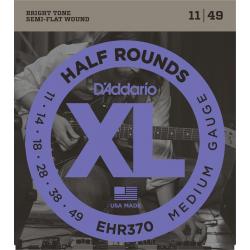 Cuerdas de Guitarra Eléctrica Daddario EHR370 half rounds medium [11-49]
