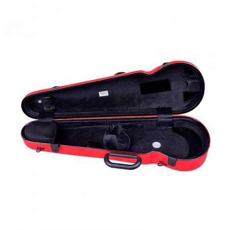 Fundas y estuches de arco Bam Hightech forma 2002XL Estuche de violín naranja 4/4