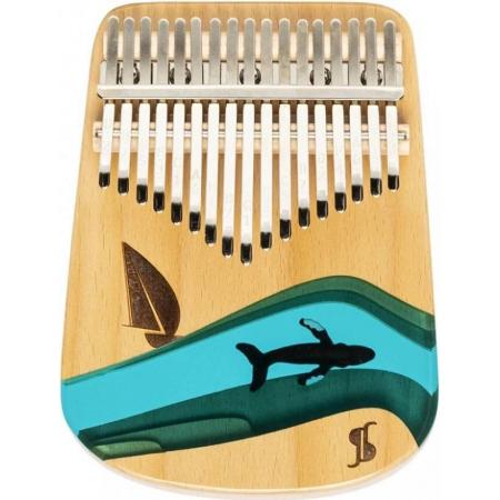 Kalimba Stagg KALI-PRO17-OCE Kalimba profesional de 17 notas Ocean