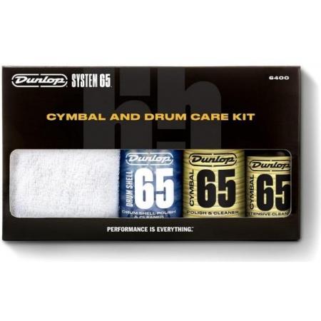 Limpieza y herramientas Luthería Kit Cuidado De Platos Y Batería Dunlop 6400