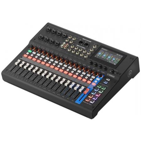 Mesas de Mezclas Yamaha MGX16V B Mesa de Mezclas Digital + Interfaz de Video Negra