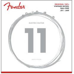 Cuerdas de Guitarra Eléctrica Fender 150M Pure Nikel Electric String