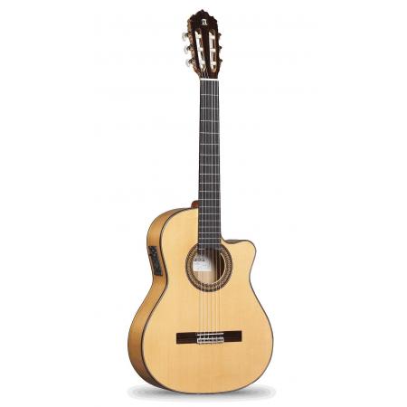 Guitarras Electroclásicas Alhambra 7FC CW E8 Guitarra Flamenca Electrificada