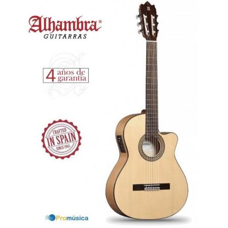 Guitarras Electroclásicas Alhambra 3F-CW-E1 Natural Guitarra Electroclásica
