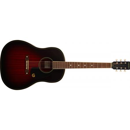Guitarras Acústicas Gretsch Jim Dandy Dreadnought Mah Wpg Deep Cherry Burst Guitarra Acústica