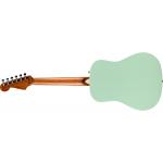 Fender California Standard Redondo Mini Surf Green Funda Incluída Guitarra Acústica