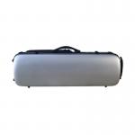 Estuche violín Artist Dynamic policarbonato rectangular 4 4 Brushed aluminum Aluminio cepillado