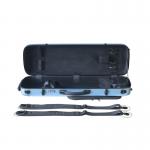 Estuche violín Artist Dynamic policarbonato rectangular 4 4 Sky blue Azul cielo