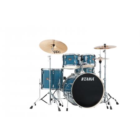 Batería Acústica Tama Imperialstar Standard Hairline Blue