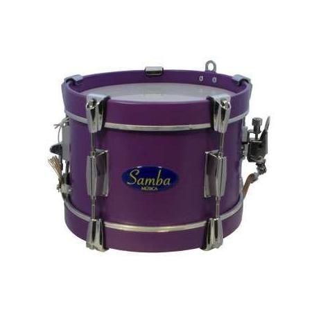 Cajas de Batería Samba 9986SM Tambor Mini 10x8" Morado