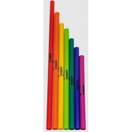 Percusión Infantil Boomwhackers BW-JG 7 Tubos Graves DO SI