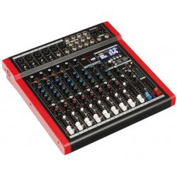 Mesas de Mezclas Proel MQ1222X Mezclador Compacto de 12 Canales con Procesador de Efectos Digital, USB y Bluetooth