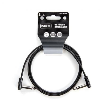 Cables de guitarra MXR Cable Ribbon Patch 90 Cm Negro