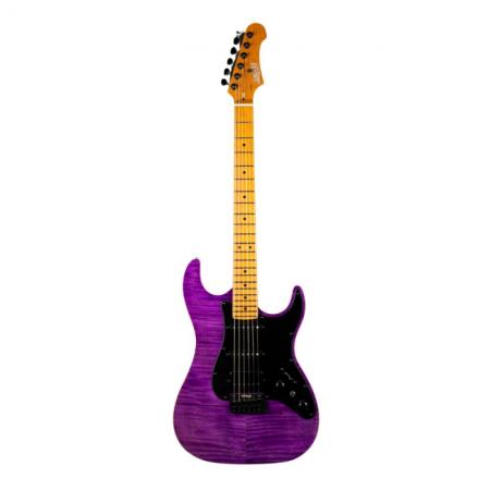 Guitarras Eléctricas Jet JS600-TPP-HSS Transparent Purple Guitarra Eléctrica 