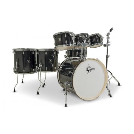 Batería Acústica Gretsch Drum Set Energy Batería Acústica  Super Rock - Black Sparkle