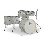 Gretsch Drum Set Energy Batería Acústica Super Rock - White Pearl