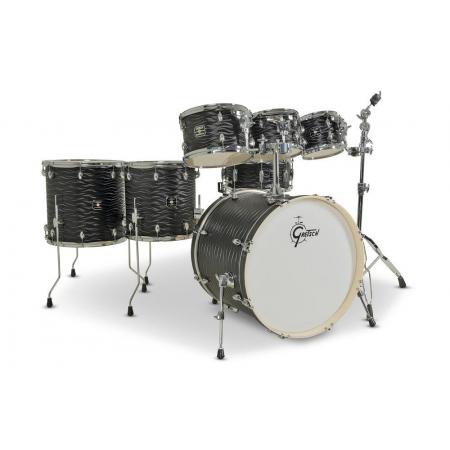 Batería Acústica Gretsch Drum Set Energy Batería Acústica  Super Rock - Black Fame