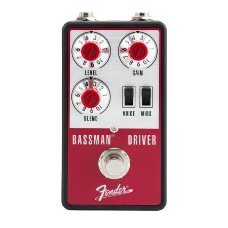 Pedales para  Bajo Fender Bassman Driver Pedal Bajo