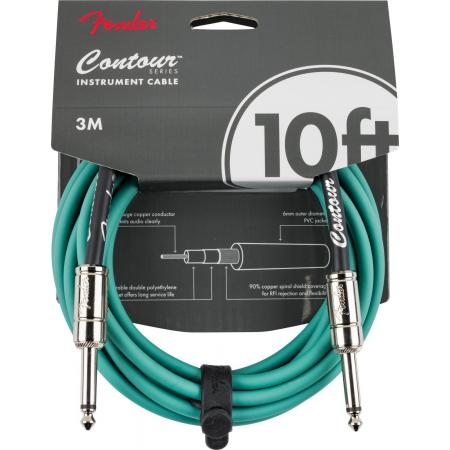 Cables de guitarra Fender Contour 3M Sherwood Green Cable de Guitarra