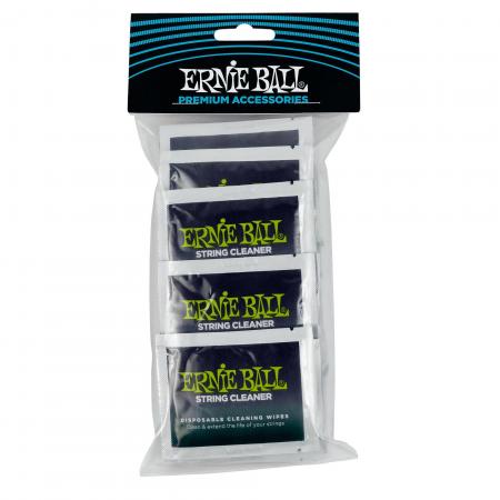 Limpieza y herramientas Luthería Ernie Ball EB4249 Limpiador de Cuerdas Pack 20 Uds.