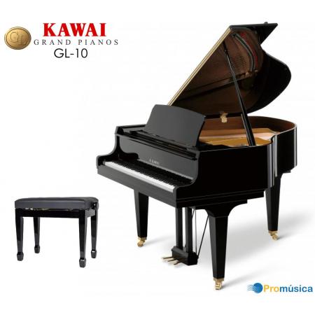 Pianos Acústicos KAWAI GL-10 Negro Pulido 153cm