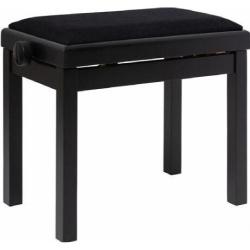 Banquetas para teclado Stagg PB06G BKM VBK Banqueta piano Negra