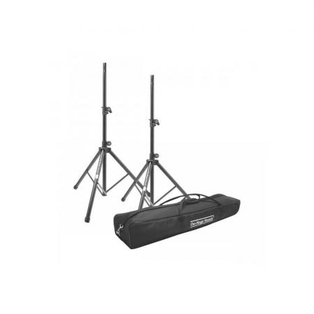 Soportes y trípodes altavoces On Stage SSP7950 Soporte Pantalla Aluminio Par con Funda