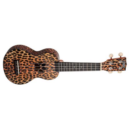 Ukeleles Soprano Mahalo MA1CH Art II Series Cheetah Ukelele Soprano