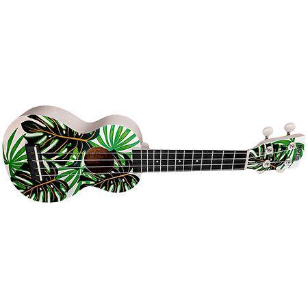 Ukeleles Custom Mahalo MA1MT Art Series Monstera con funda Ukelele Soprano