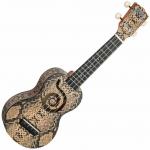 Mahalo MA1PY Art II Series Python con funda Ukelele Soprano