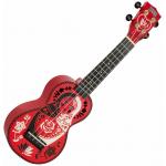 Mahalo MA1RD Art Series Russian Doll con funda Ukelele soprano