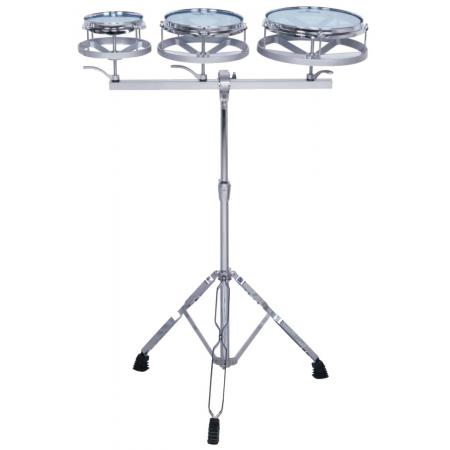 Otros accesorios Jinbao JBCT6810 Juego Roto-Tom con soporte 6/8/10