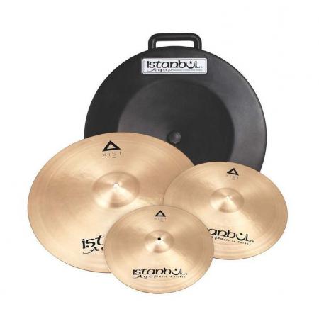 Platos de batería Istanbul Agop Set de 4 Platos XIST 14" 16" 18" 20" con Funda