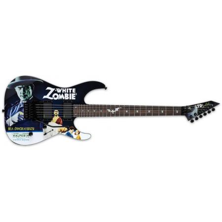 Guitarras Eléctricas LTD ESP LTD KH-WZ Guitarra Eléctrica White Zombie con estuche