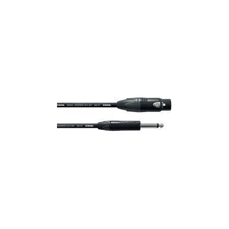 Cables para Altavoces Cordial CPM25FP Jack XLR/Mono Hembra 2,5M Cable