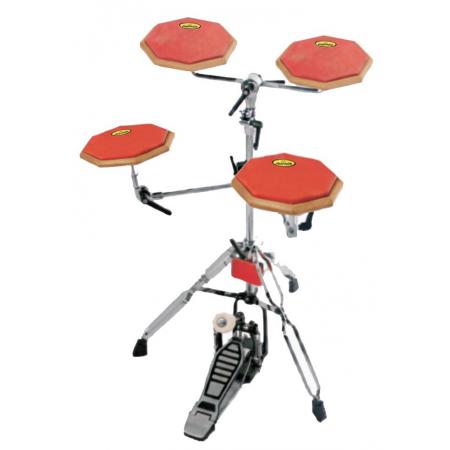 Accesorios de percusión y baterías Jinbao JBPD15 Batería Sorda 5 elementosSORDA JINBAO DE 5 ELEMENTOS