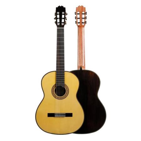 Guitarras Clásicas y Españolas Martínez José Rincón MF5 Guitarra Flamenca Palosanto Tapa Maciza