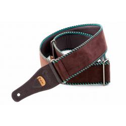Correas Righton YEEHAW-BR Correa de Guitarra Marrón Serie Standard Plus Vintage