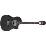 Ibanez GA360TCE-TBK Guitarra clásica Transparent Black