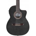 Ibanez GA360TCE-TBK Guitarra clásica Transparent Black