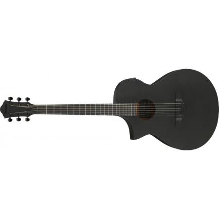 Guitarras Electroacústicas Ibanez Ibanez AEWC621L-BOT Guitarra Electroacústica Zurdos Black Out