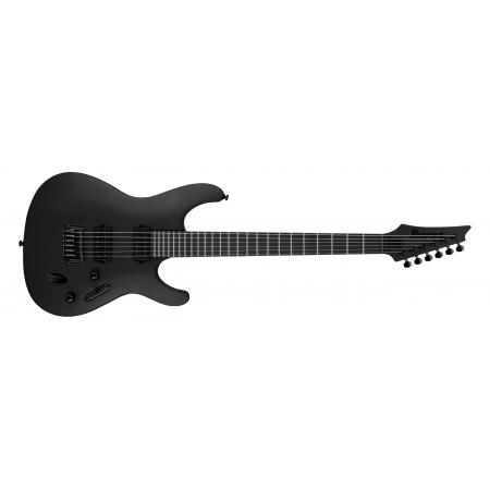 Guitarras Eléctricas Ibanez Ibanez S721RB-BKF Guitarra Eléctrica 7 cuerdas Black Flat